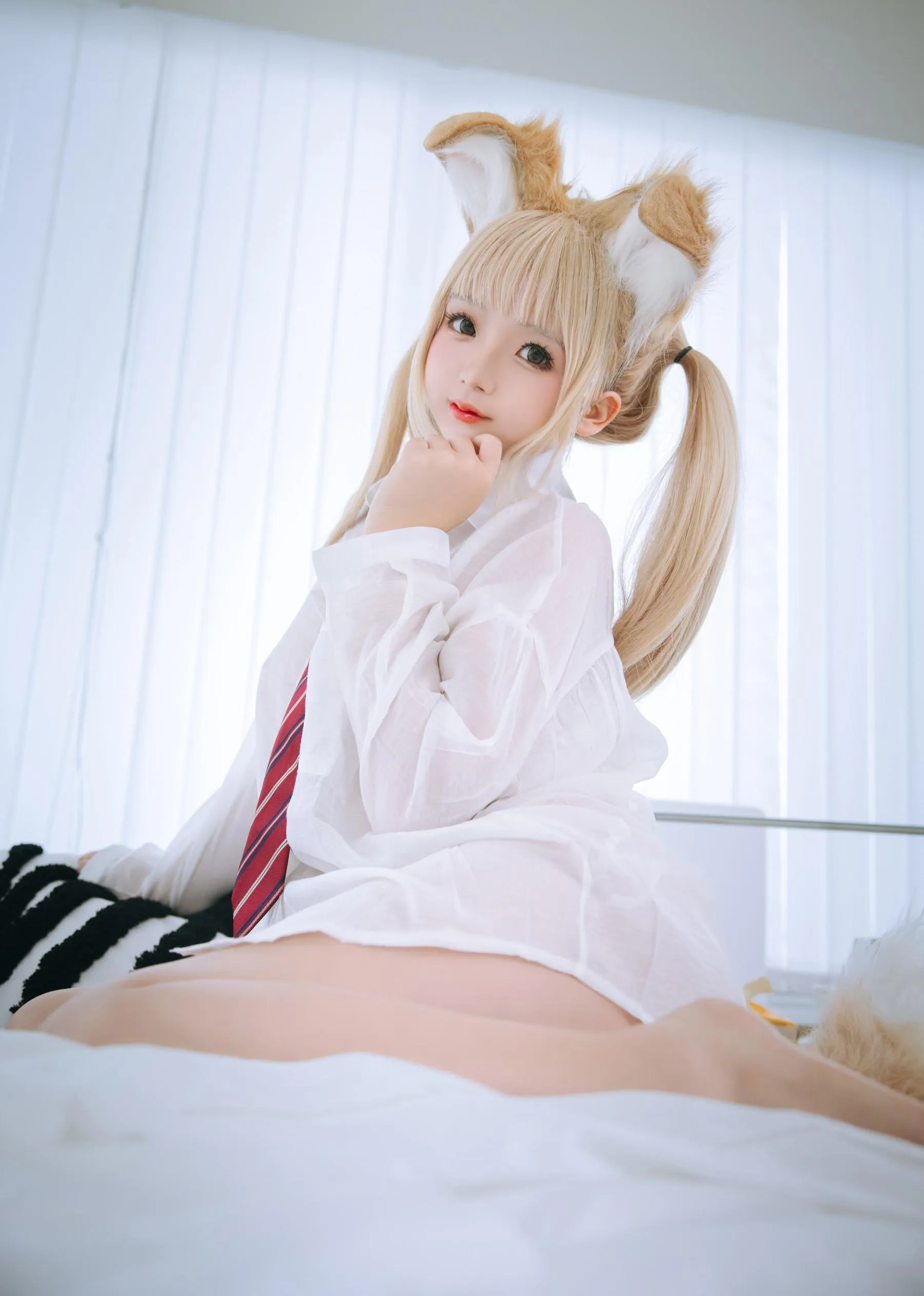 日奈娇 – NO.67 衬衫小狗 [50P]插图7